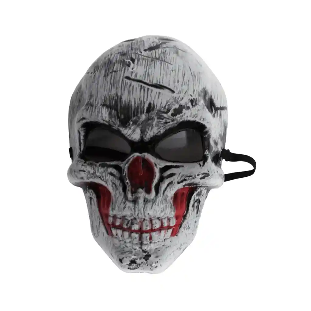 2 Mascaras Dracula Y Calavera Gris Halloweenlibre De Bpa