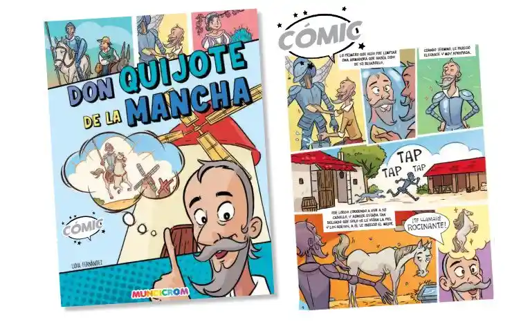 Colección Comic Clásico "don Quijote De La Mancha"