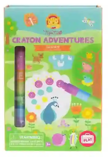 Tiger Tribe Crayon Adventures Set Actividades Preescolar Jardín