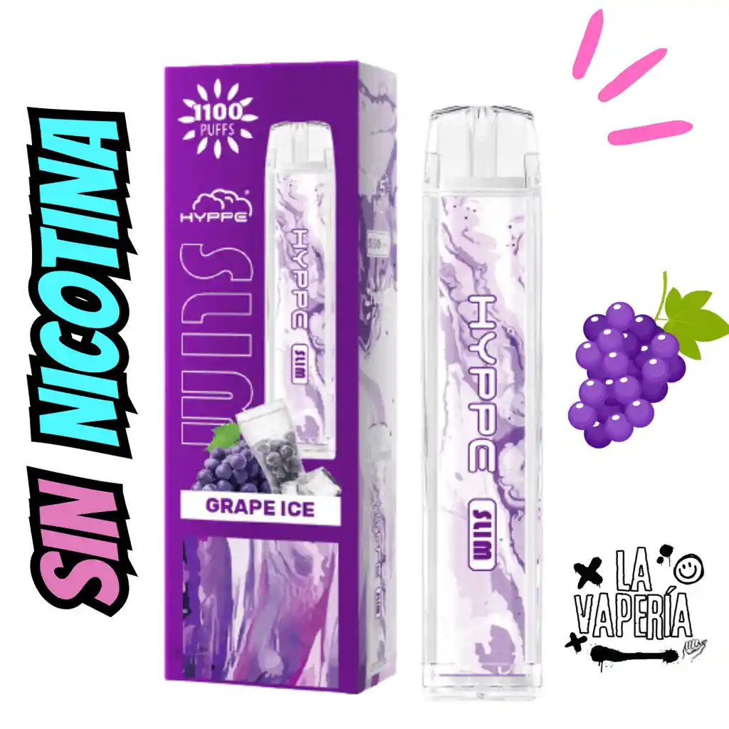 Vapo Uvas Grape Fresh Ice 0%nic