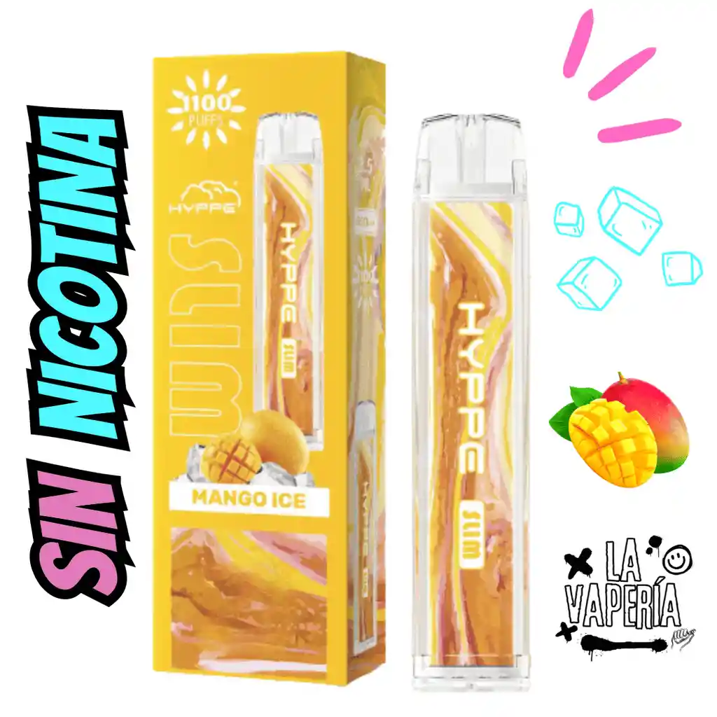 Vapo Mango Ice 0% Nic Vaporizador Desechable Vaper