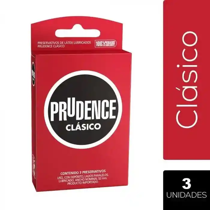 Prudence Clasico X 3 Unidades