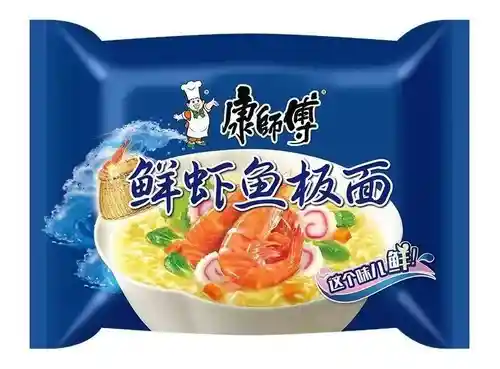 Ramen Sopa Instantánea China De Camaron En Bolsa