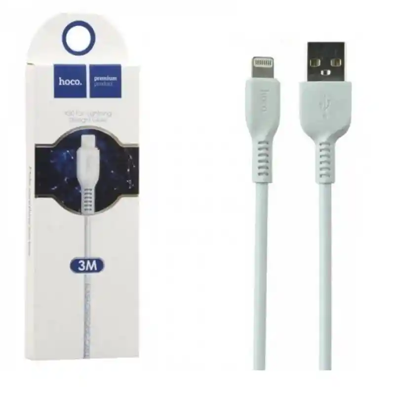 Cable Iphone Usb A Lightning 3m Carga Rapida