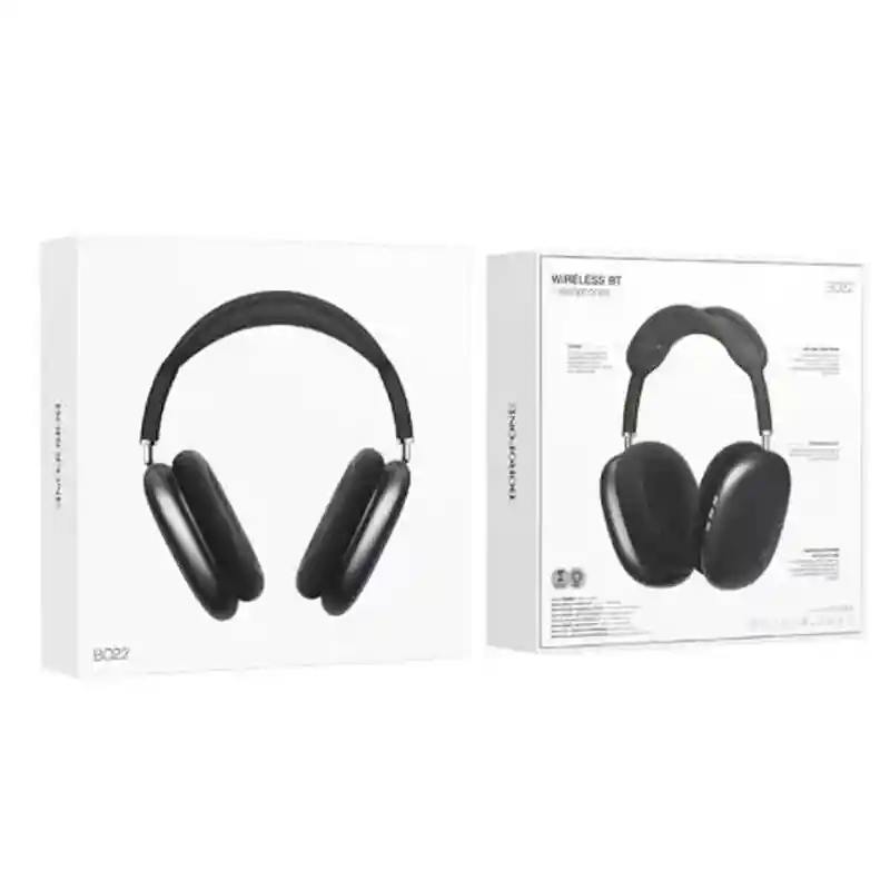 Audifono Bluetooth De Alta Definición Estéreo 12 Horas Black