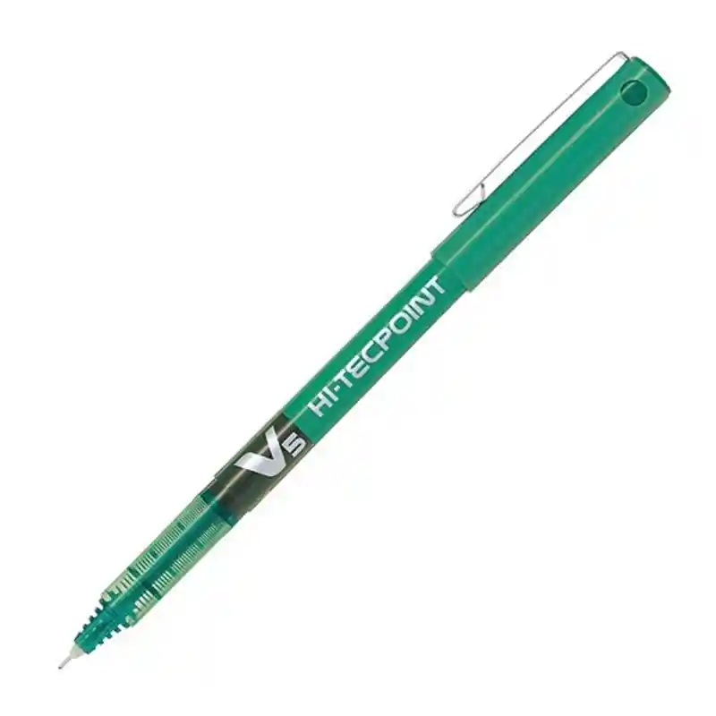 Lapiz Tinta Hitecpoint V5 Verde Pilot