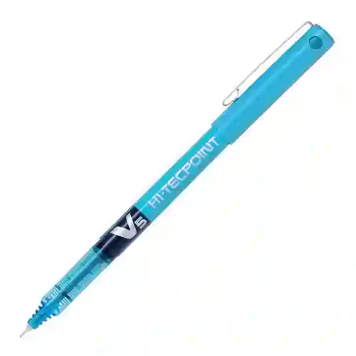 Lapiz Tinta Hitecpoint V5 Turquesa Pilot