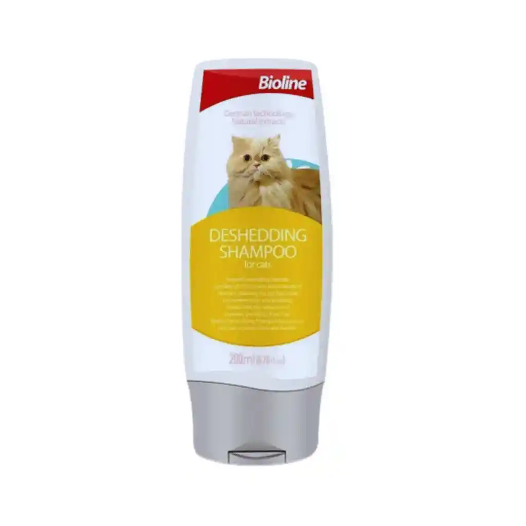 Bioline, Shampoo Deshedding Para Gatos (200 Ml)