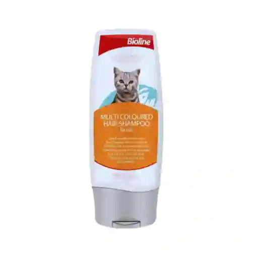 Bioline, Shampoo Para Gatos Multicolor (200 Ml)