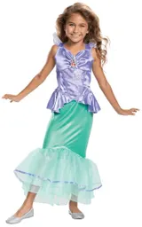 Disney Princess Disfraz Ariel Classic Talla M (7-8)