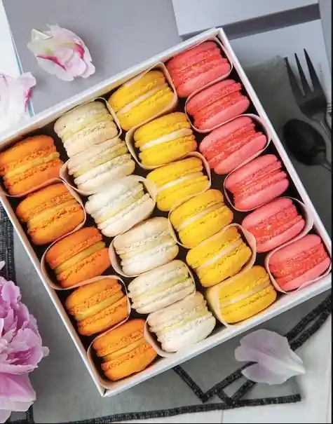 Macarons Caja Mediana
