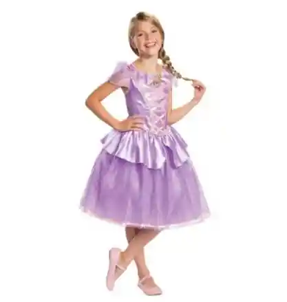 Disney Princess Disfraz Rapunzel Classic Talla Xs/ep/tp (3t-4t)