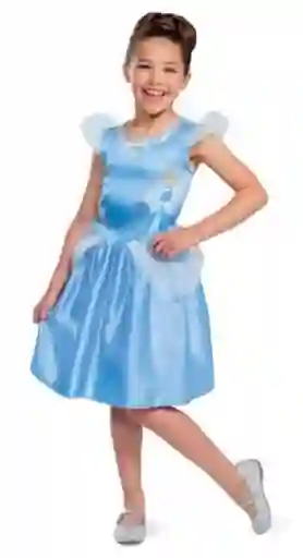 Disney Princess Disfraz Cinderella Talla Xs/ep/tp (3t-4t)