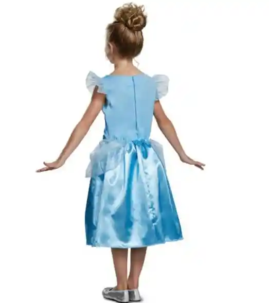 Isney Princess Disfraz Niña Basic Cinderella Talla S/p (4-6x)