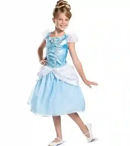 Disney Princess Disfraz Cinderella Classic Talla M (7-8)