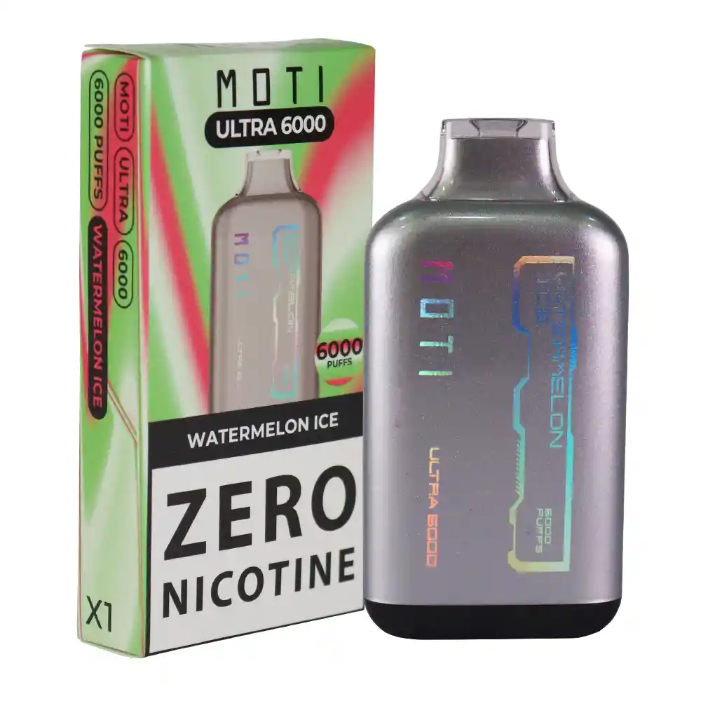 Vaporizador Desechable Moti Ultra Watermelon Ice 6000 Puffs