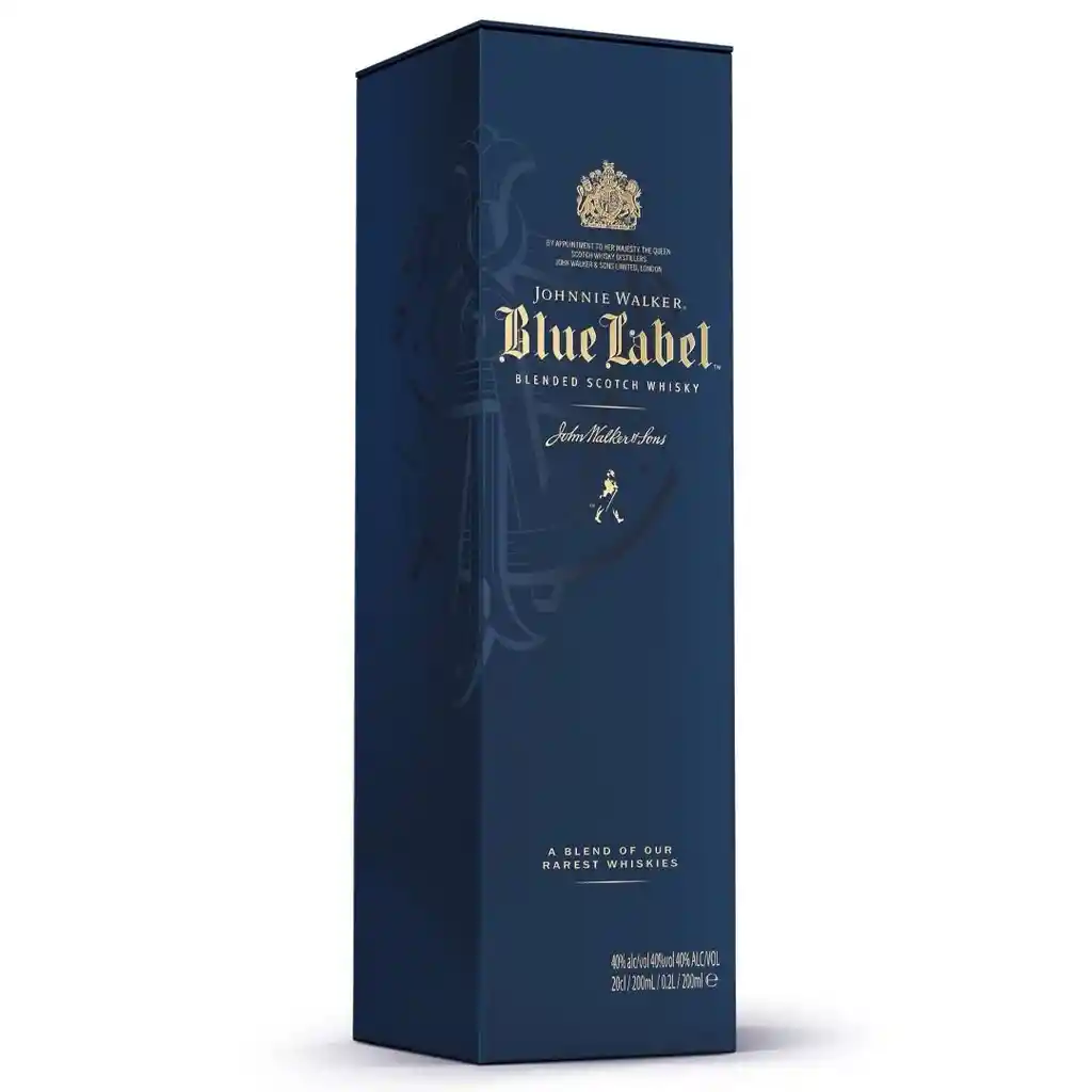 	whisky Johnnie Walker Blue Label 200cc