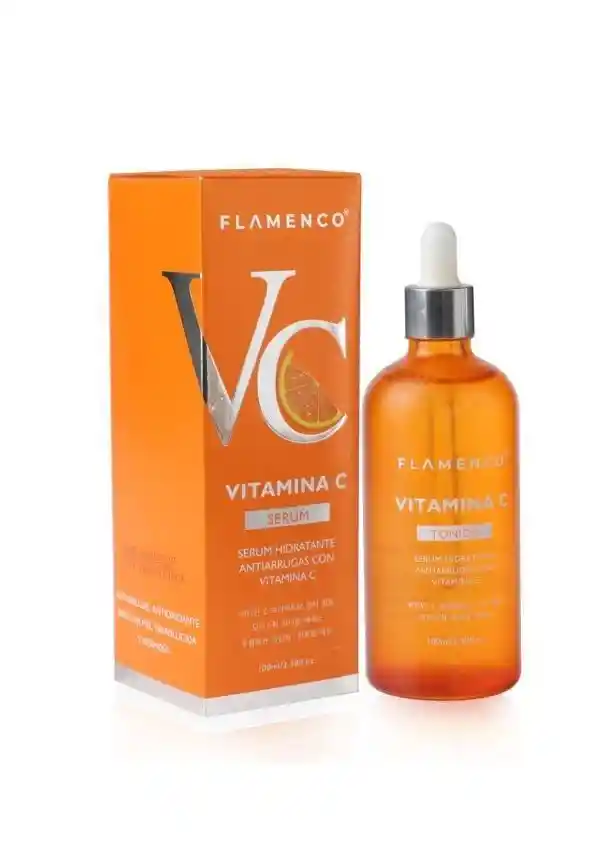 Flamenco · Serum Hidratante Antiarrugas Con Vitamina C - Marca Certificada - Cruelty Free