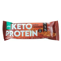 Barra Keto Protein Sabor Caramelo 40 Gr Marca Granolin