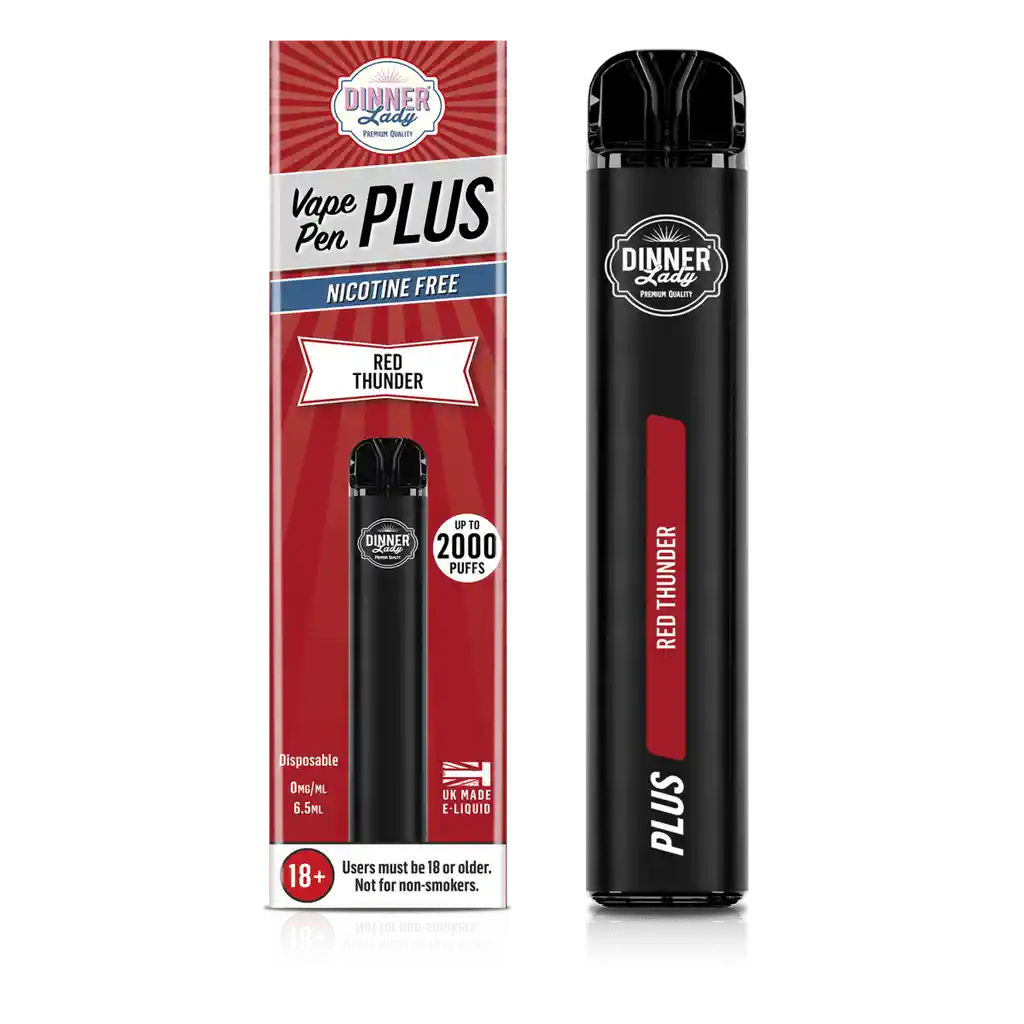 Vaporizador Dinner Lady Penplus 2000 Puffs 0% - Red Thunder