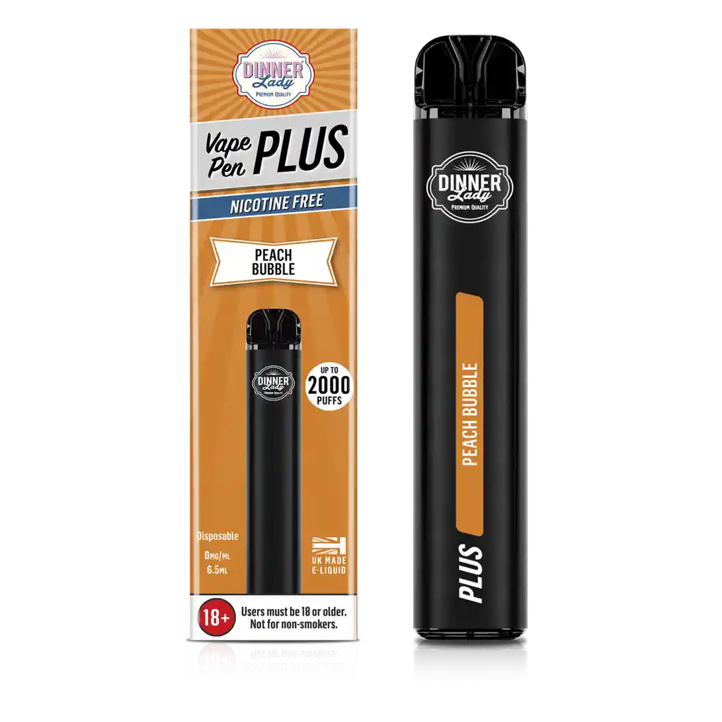 Vaporizador Dinner Lady Penplus 2000 Puffs 0% - Peach Bubble