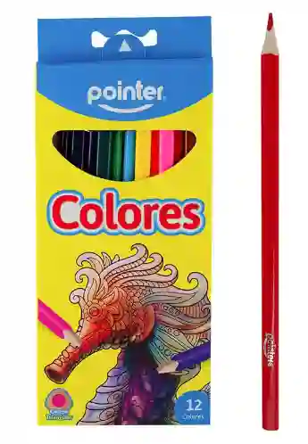 Colores Pointer 12 Colores