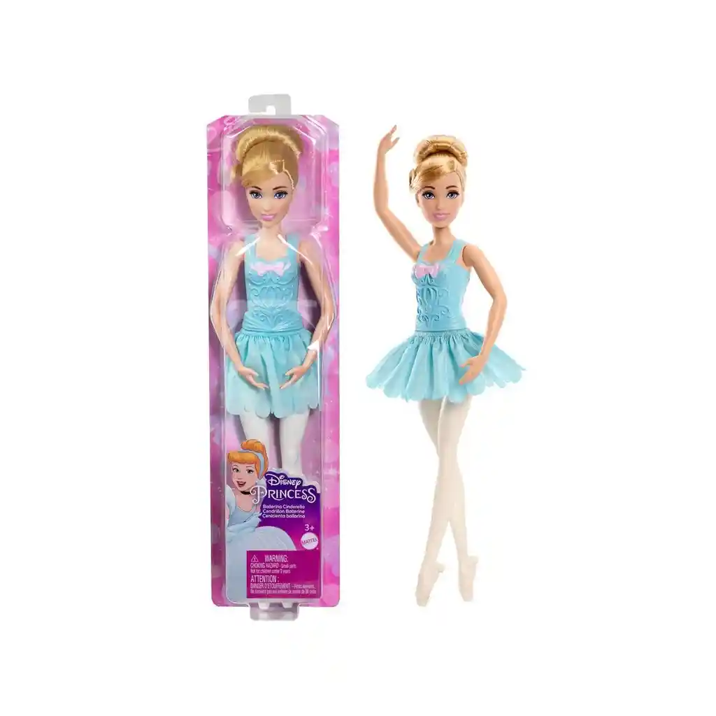 Muñeca Disney Princesas Bailarinas Surtidas 1 Un.