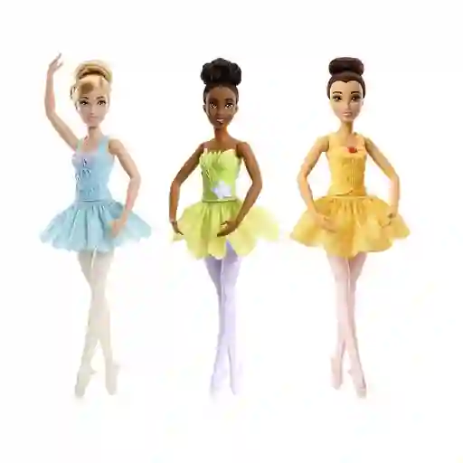 Muñeca Disney Princesas Bailarinas Surtidas 1 Un.
