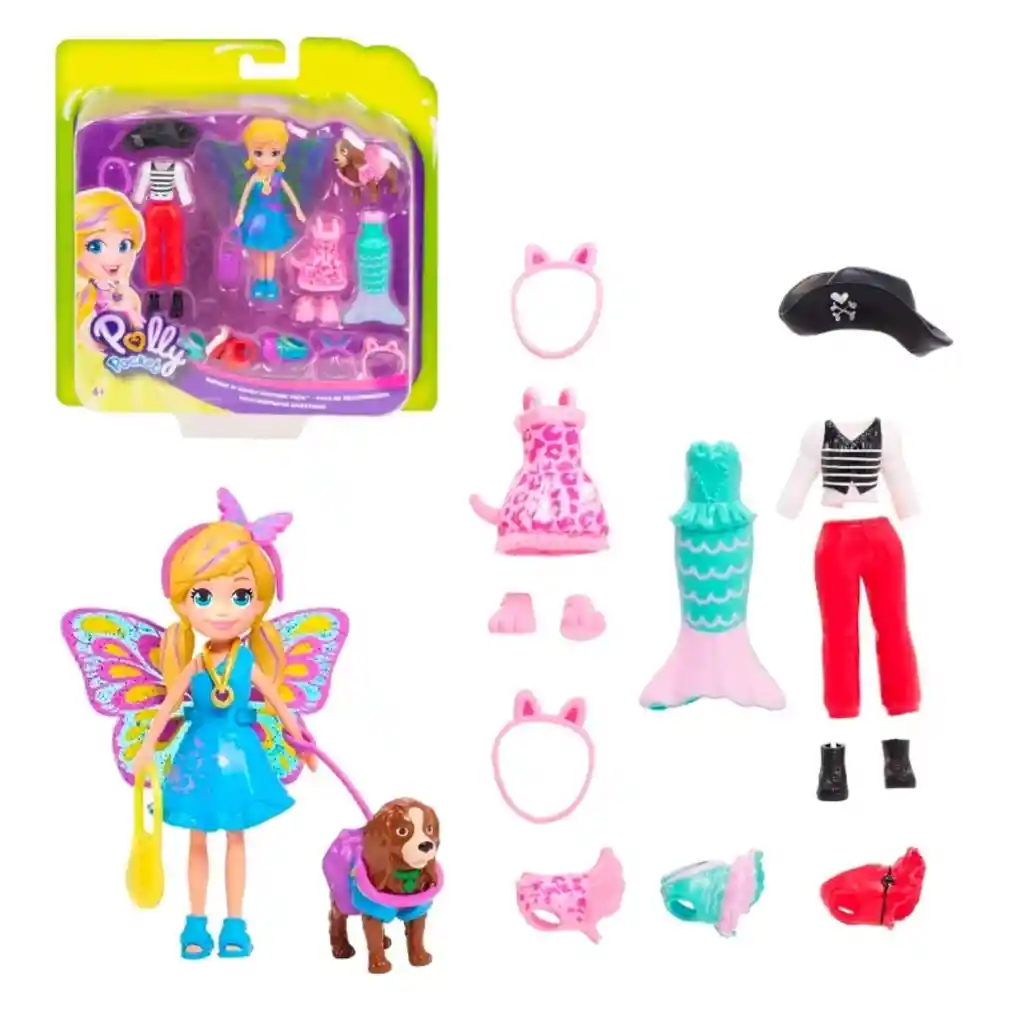 Polly Pocket Pack De Disfraces