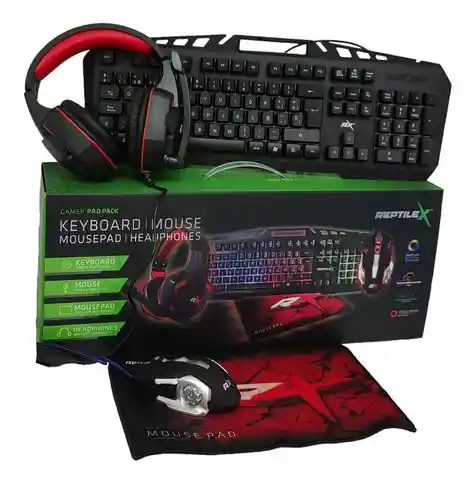 Kit Gamer 4 En 1 Reptilex Pro