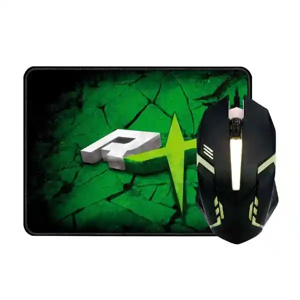 Kit Gamer Mouse Y Mousepad Reptilex