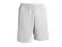 Short De Futbol Blanco Liso Costuras Reforzadas Talla Xl