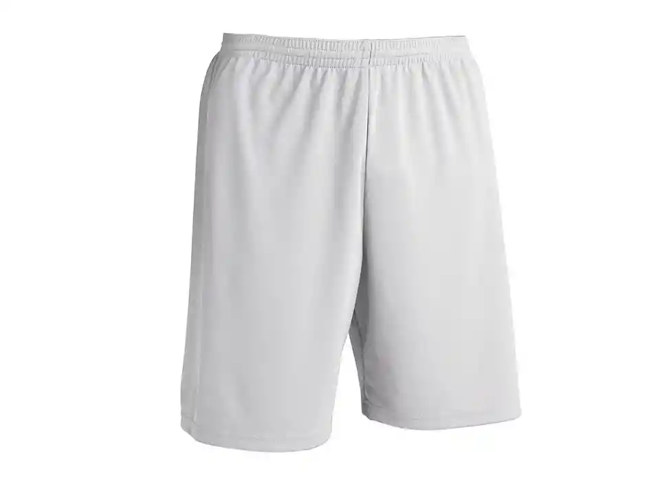 Short De Futbol Blanco Liso Costuras Reforzadas Talla Xl