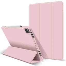 Funda Para Ipad 10.9 2021 Con Ranura Para Lapiz Color Rosado