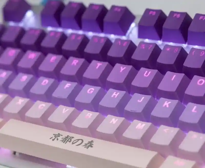 Teclas Pbt Backlit Keyset - Cubic