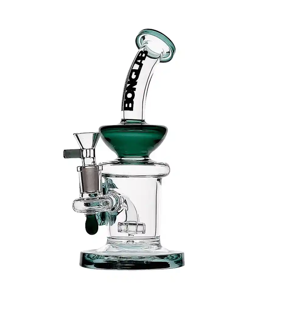 Bong Pyrex Honey Waffle Green-bonglab