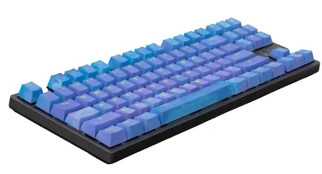 Teclas Abs Cubic Keyset - Backlit Avatar Azul