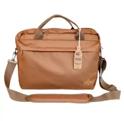 Bolso Notebook 13 Y 14 Pulgadas Sustentable Café