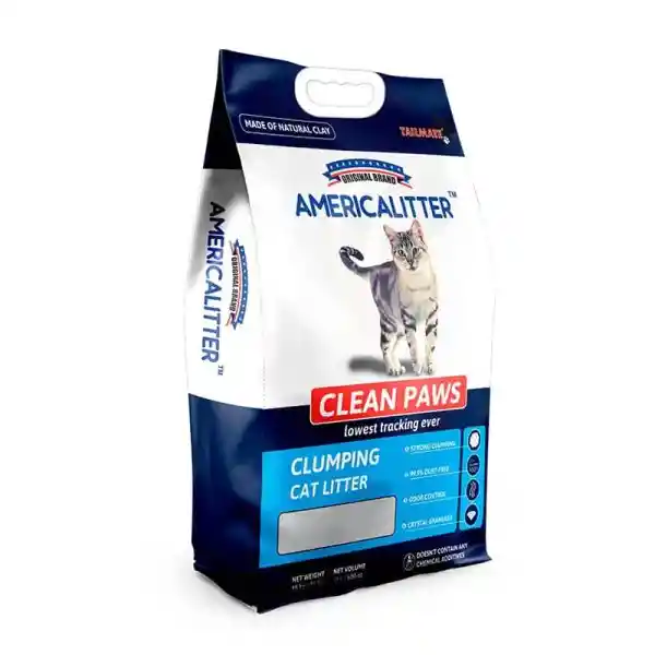 American Litter -arena Para Gatos Clean Paws 15 Kg