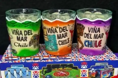 Vasos De Cuero Artesanal