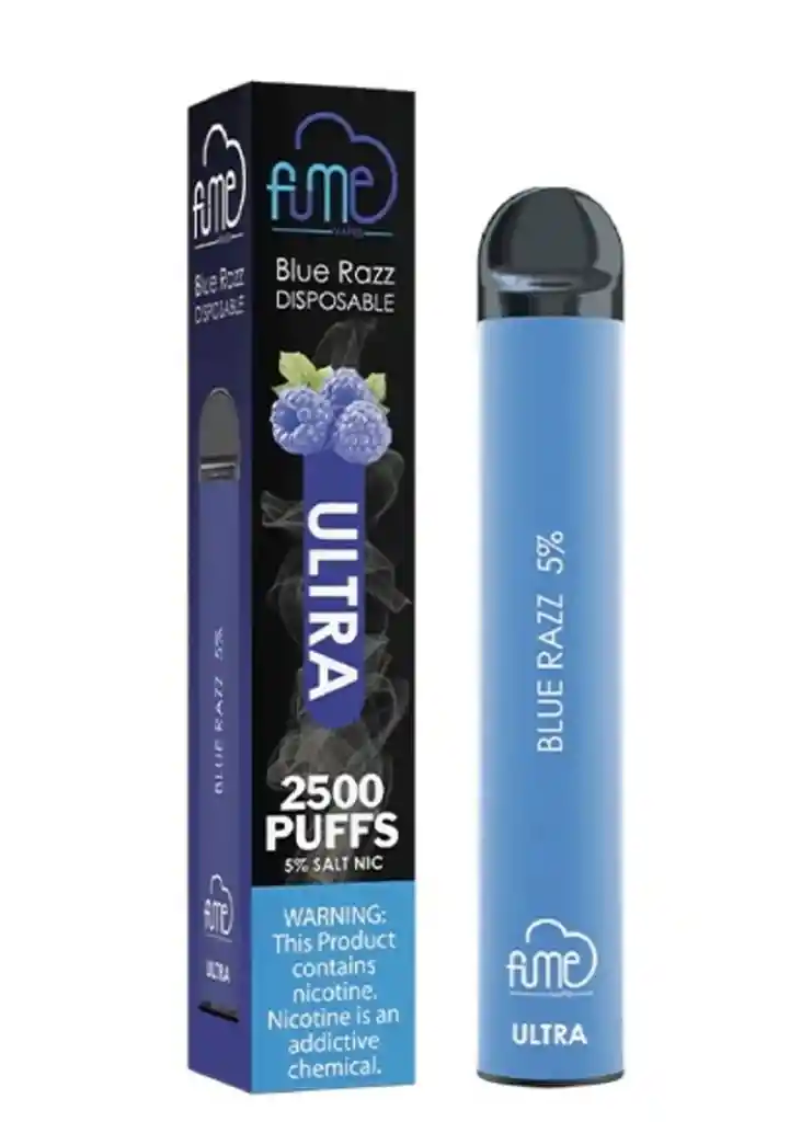 Vaporizador Desechable Frambuesas Y Moras Mentoladas Fume