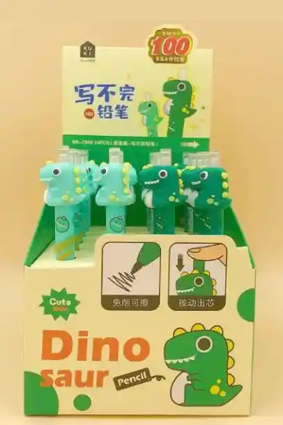 Lapiz Infinito Diseño Dinosaurio