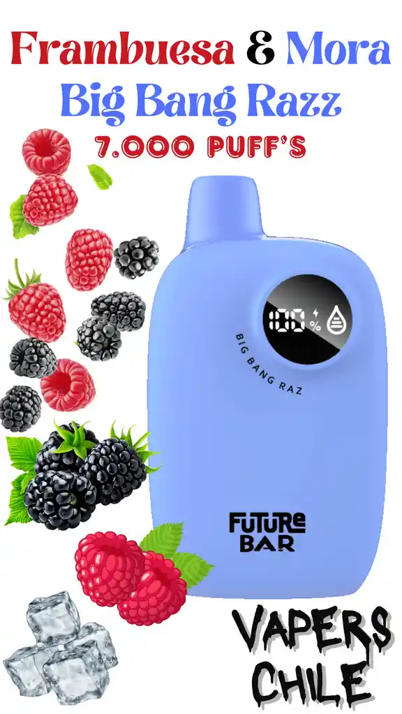 Vapo Mix De Berries Y Frambuesas 7.000 Puffs / Vaporizador Desechable Vaper