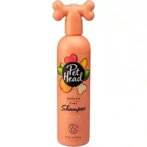 Pet Head - Quick Fix Shampoo 2 En 1 Melocoton 475 Ml Perros