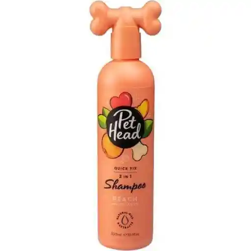 Pet Head - Quick Fix Shampoo 2 En 1 Melocoton 475 Ml Perros