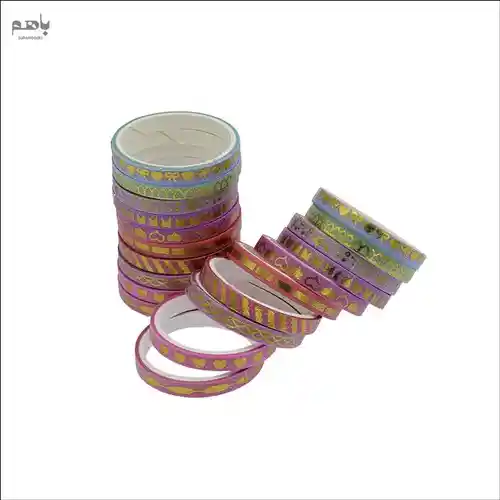 Set Washitape Luxyury 3mm X 20 Rollos