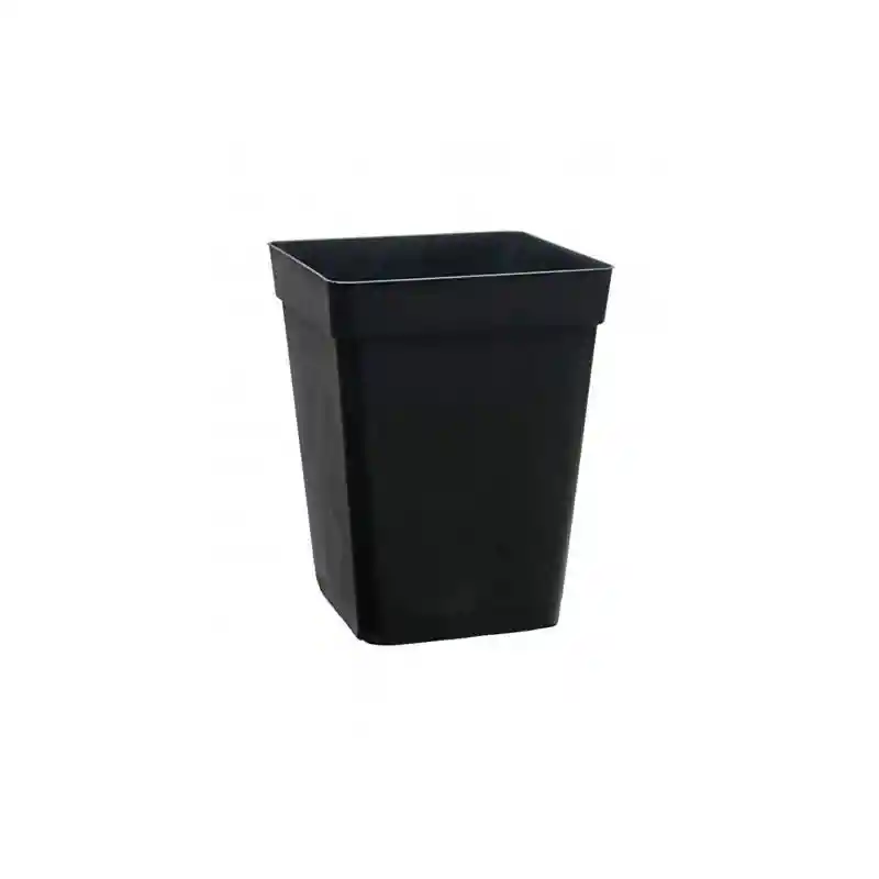 Maceta Plastica Cuadrada 7l - Negra