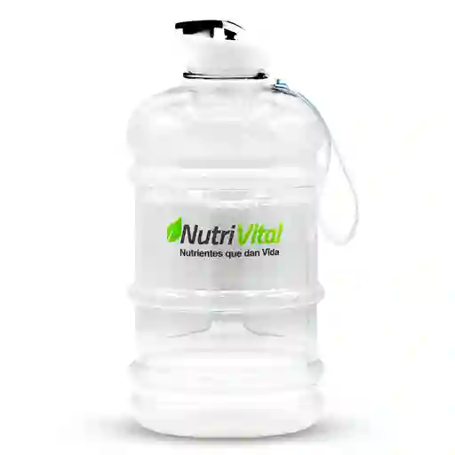 Botellón 2,2 Lts Transparente Nutrivital