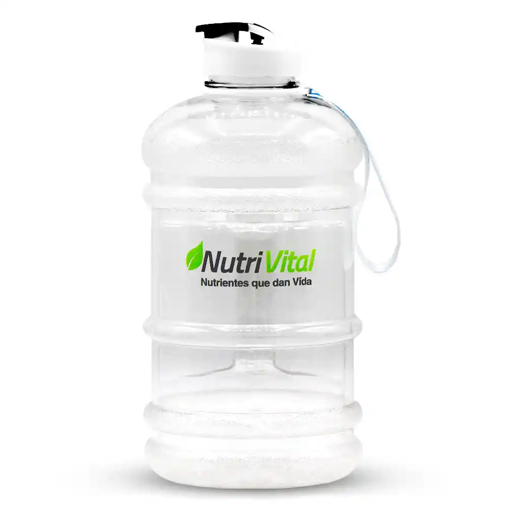 Botellón 2,2 Lts Transparente Nutrivital