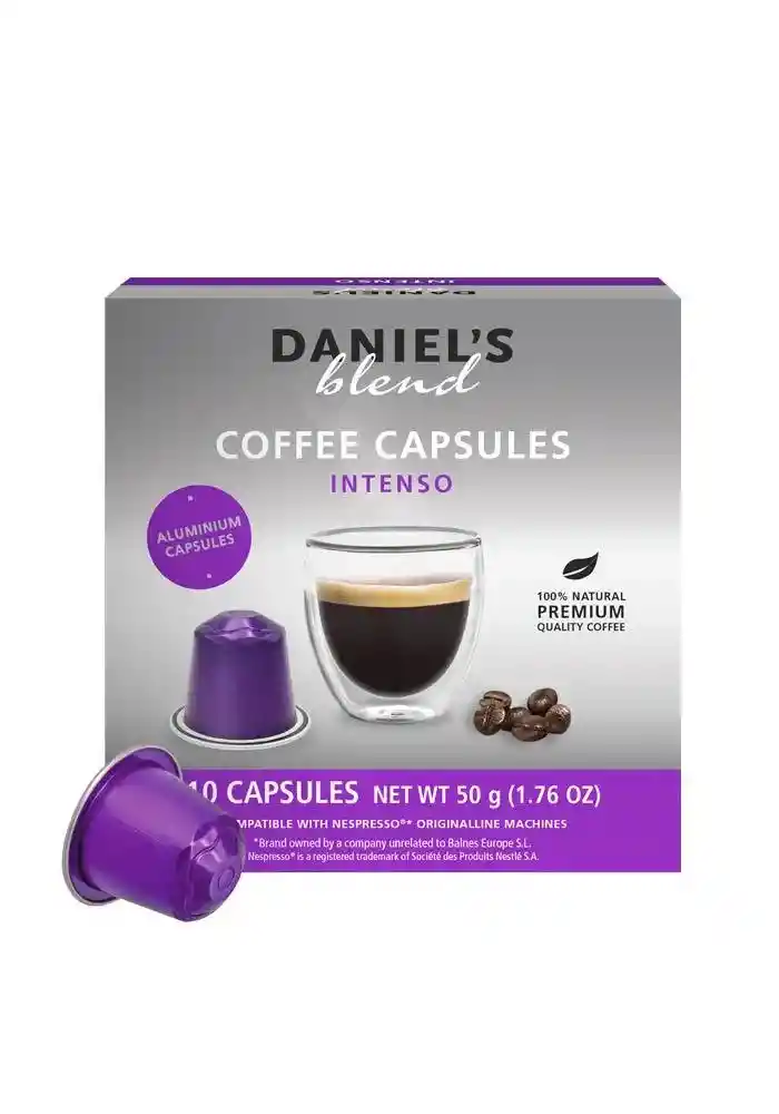 Cápsulas De Café Para Nespresso Variedad Intenso - Daniels Blend